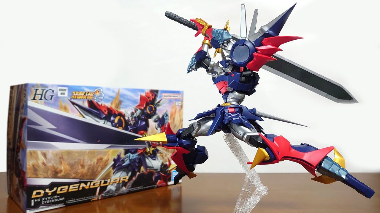 (ダイゼンガーがHGに！超絶色分け＆可動！大迫力の参式斬艦刀！)HG ダイゼンガー　レビュー