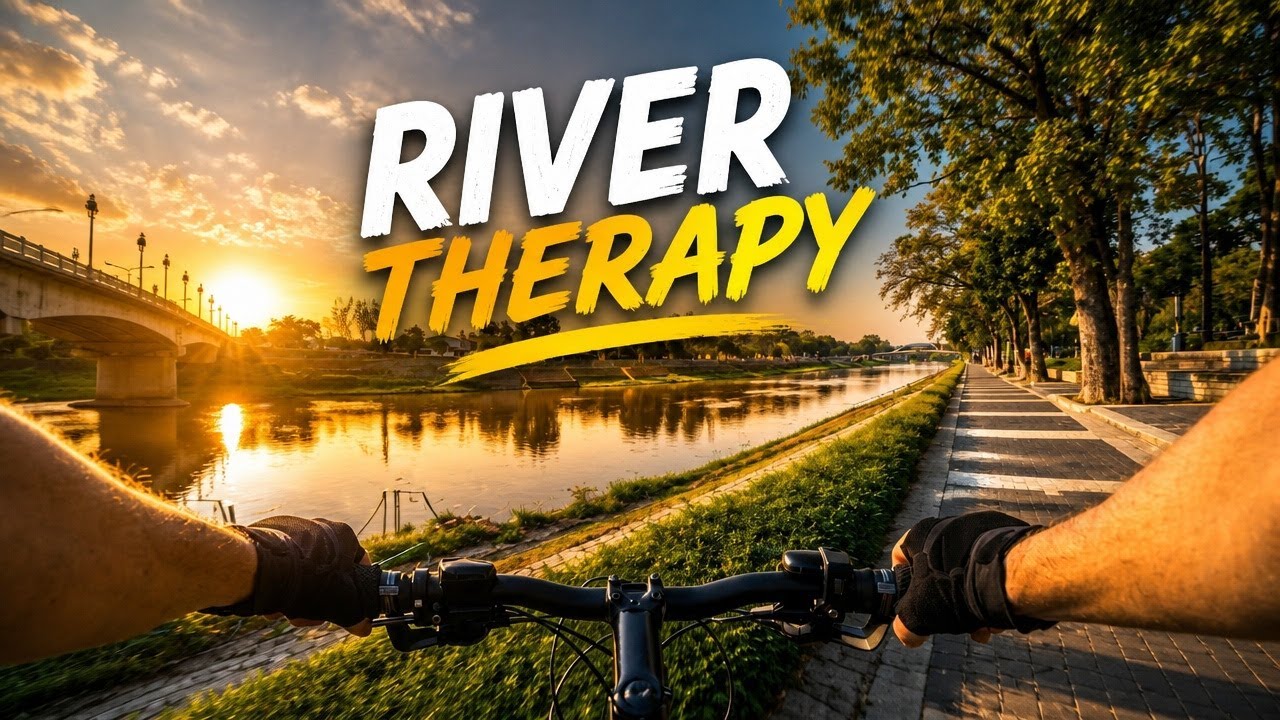 🚴‍♂️ CYCLING BY THE RIVER | Episode 5 | Phitsanulok 🇹🇭