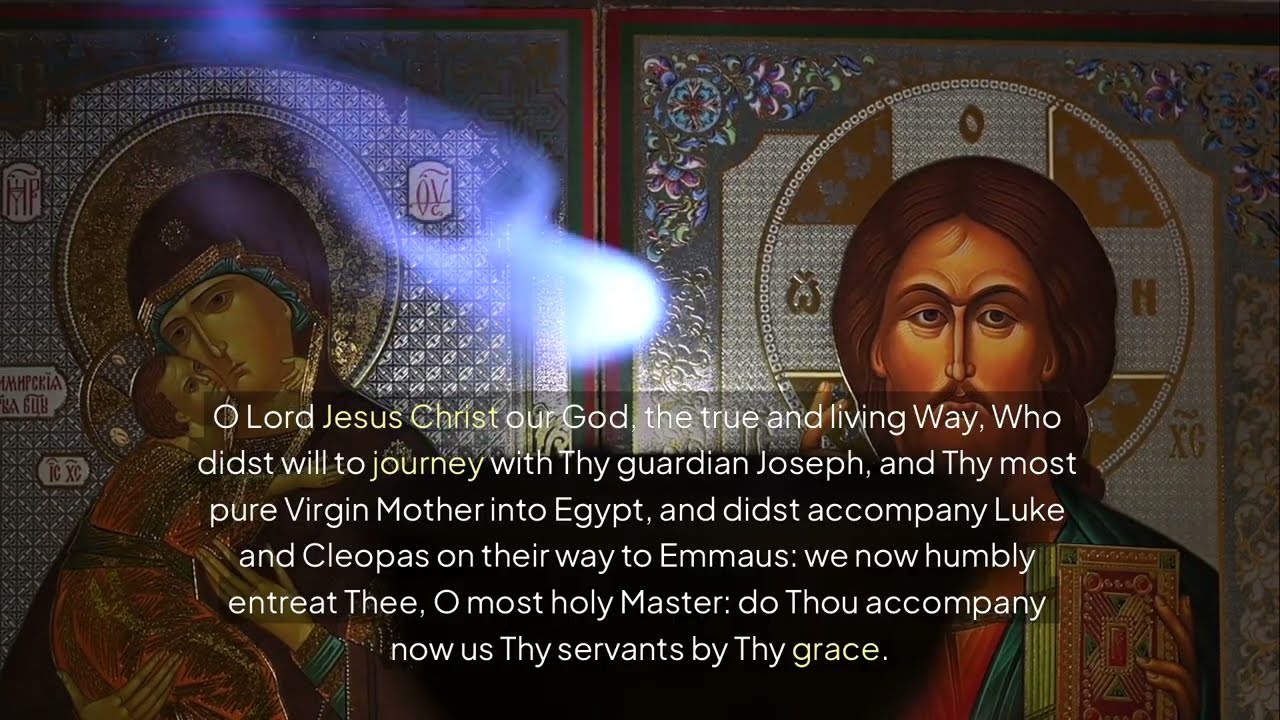 A Powerful Orthodox Christian PRAYER for Safe TRAVELS and Divine PROTECTION 🙏✝️