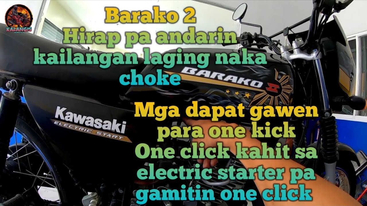Paano mapa one click ang barako 2  #kalangismotovlog