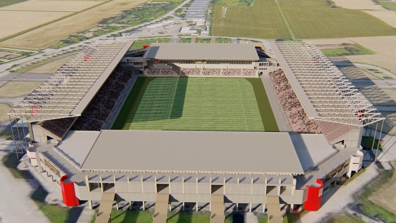 Nuovo stadio Euganeo di Padova: il video di presentazione del progetto