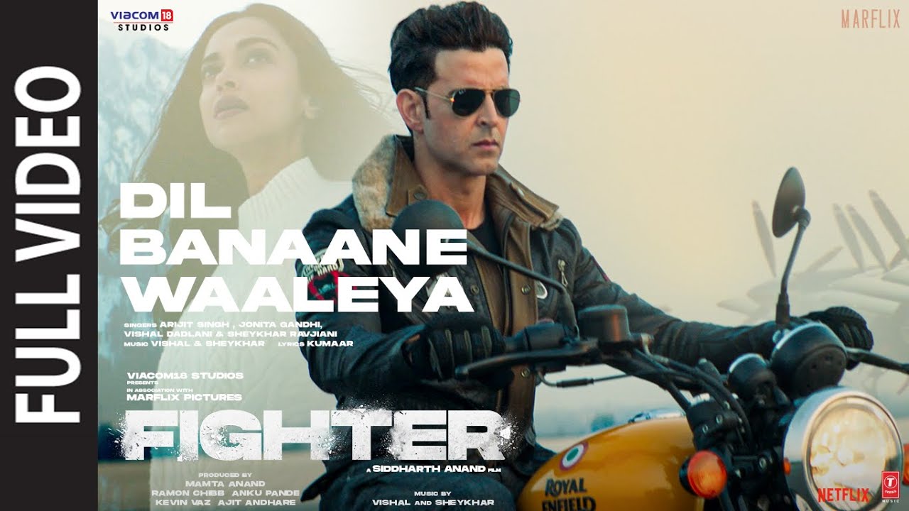 Dil Banaane Waaleya (Full Video): Hrithik Roshan,Deepika,Anil K, Arijit Singh,Jonita,Vishal-Sheykhar