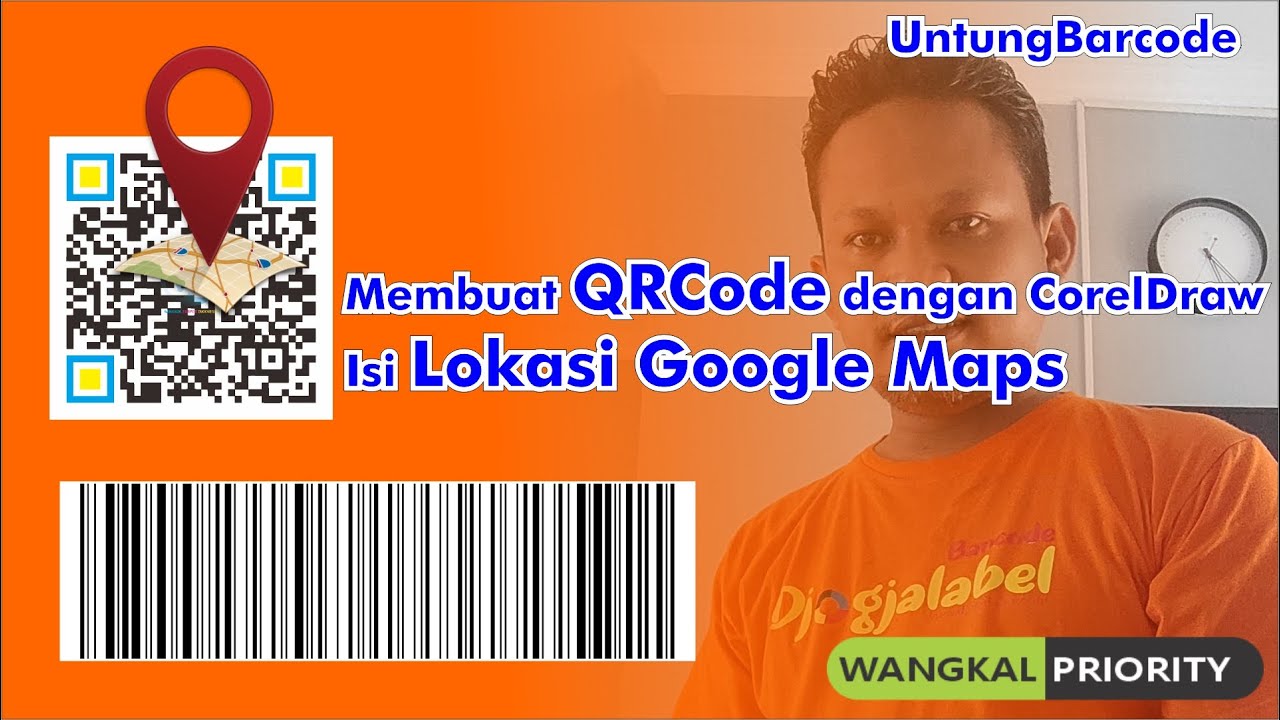 Cara Membuat QR Code Lokasi Dengan CorelDraw