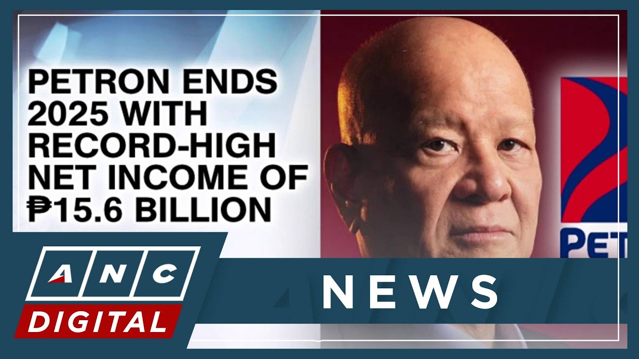 Petron ends 2025 with record-high net income of P15.6 billion | ANC
