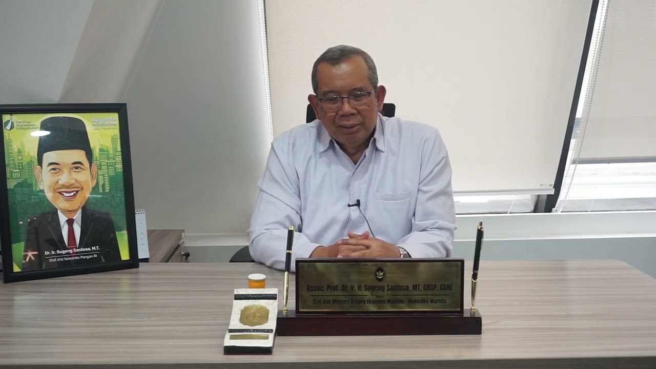 Road to Sarasehan MRPN - Sugeng Santoso, Staf Ahli Menteri Bidang Ekonomi Maritim, Kemenko Pangan