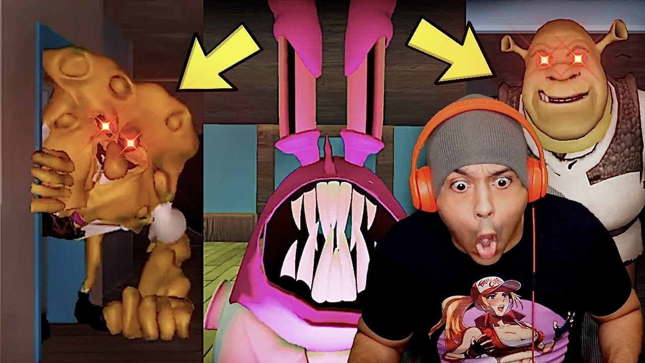 SPONGEBOB, MR. KRABS AND SHREK ALL TRYNA KILL ME!!!