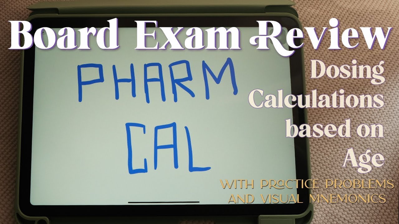 Module 3 Pharmaceutical Calculations - Dosing based on Age