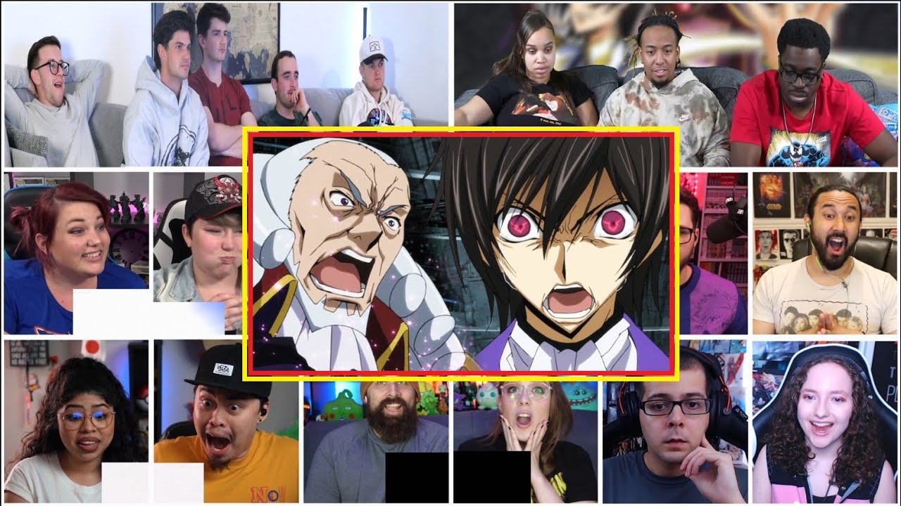 PEAK! | Code Geass Season 2 Episode 21 Reaction Mashup | コードギアス