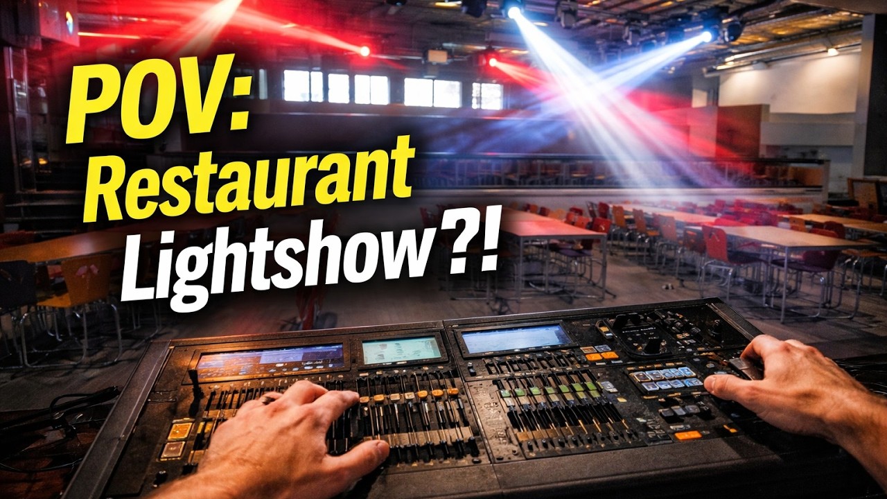 POV: A Light Show In A Restaurant???