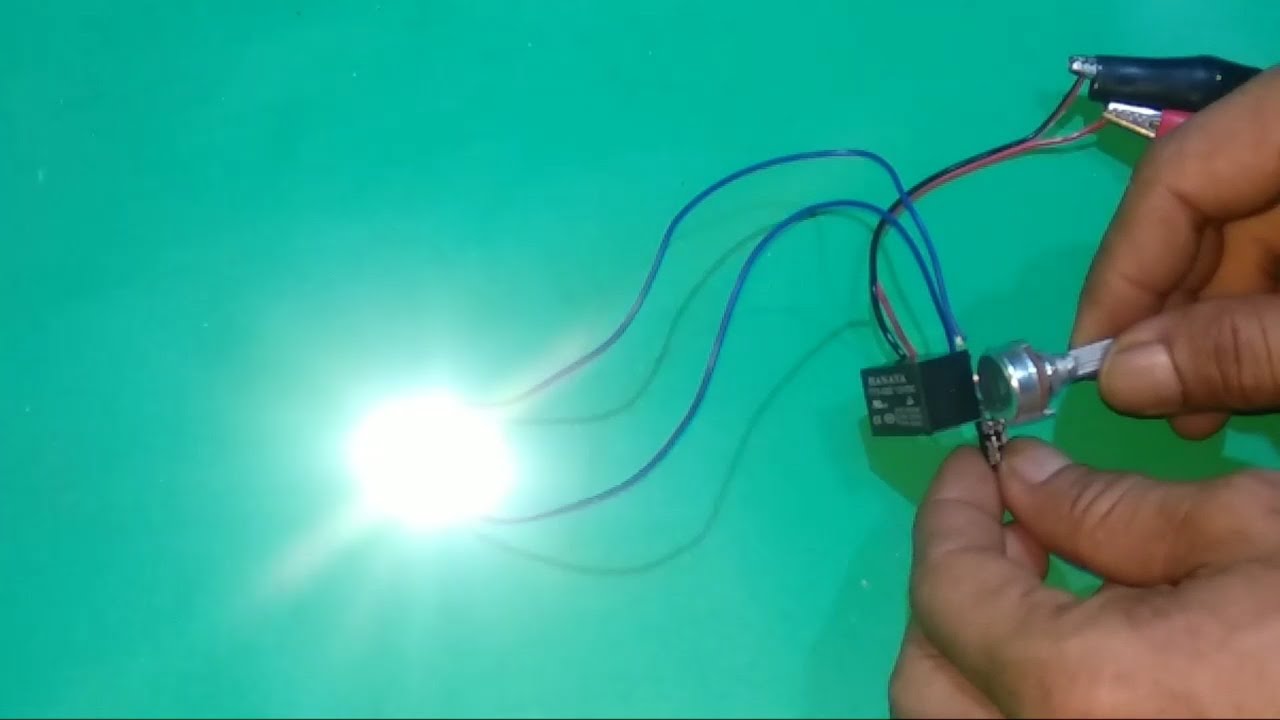 membuat plip plop lampu dari relay 12 volt