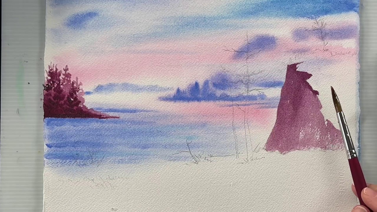 17 fév 26 Live artistique: Méthode à l’aquarelle « mouillé sur mouillé » (Wet on Wet)