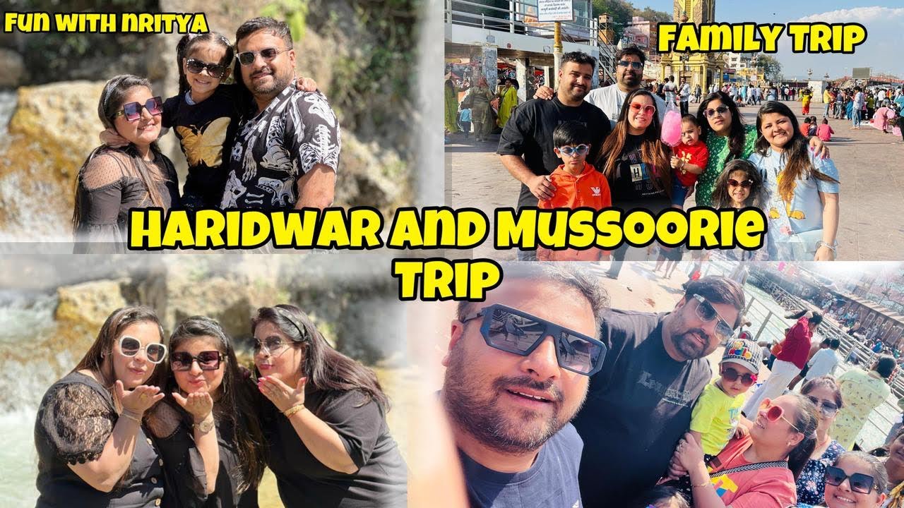 Hum chale hari k dham !Haridwar ki galiya mussoorie ki hawayein family vlog #trending #funny #comedy