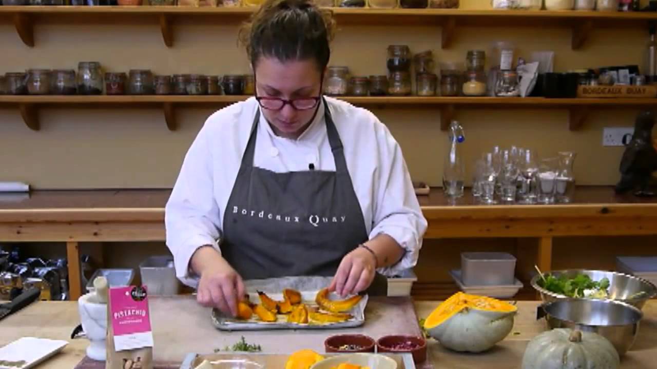 Bordeaux Quay Cookery School Recipe - Crown Prince Squash Salad