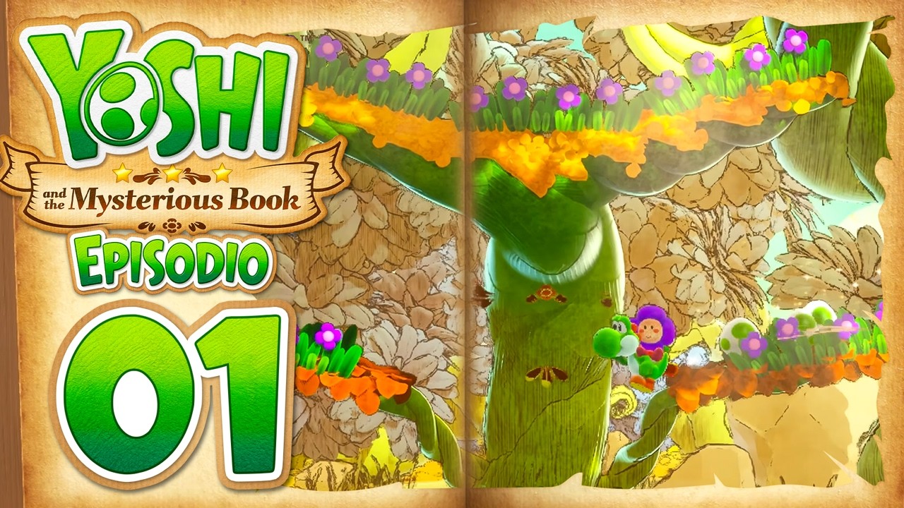 Foresta Pt. 1 - Yoshi and the Mysterious Book #01 Guida 100% [ITA 4K]