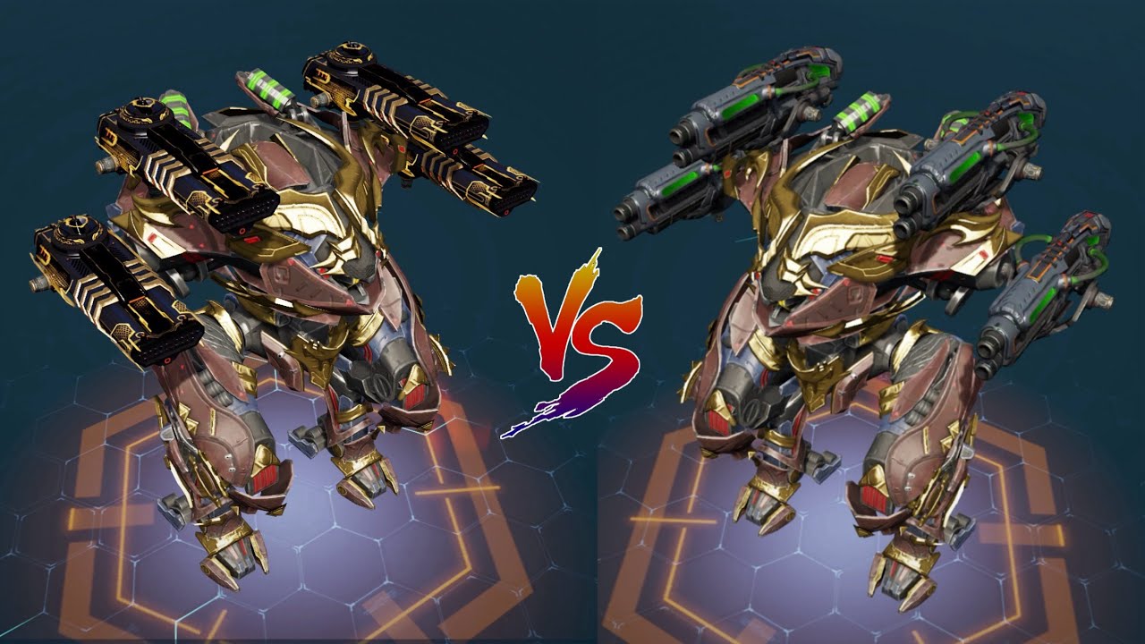 [WR] Ultimate Squall VS Ruiner - Comparison | Heimdall Gameplay | War Robots Test Server