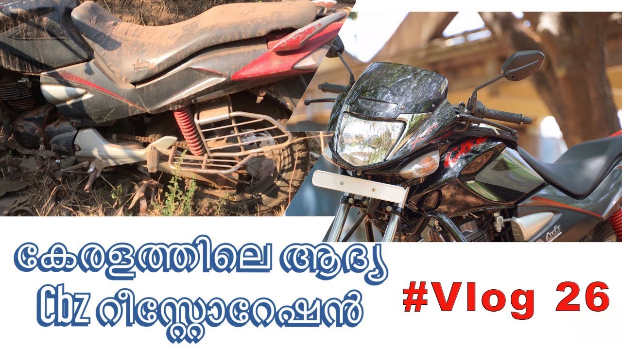 കേരളത്തിലെ ആദ്യ ഹീറോ ഹോണ്ട CBZ ഫുൾ റീസ്റ്റോറേഷൻ | Abcd Vlogs | #Vlog 26 | CBZ full restoration