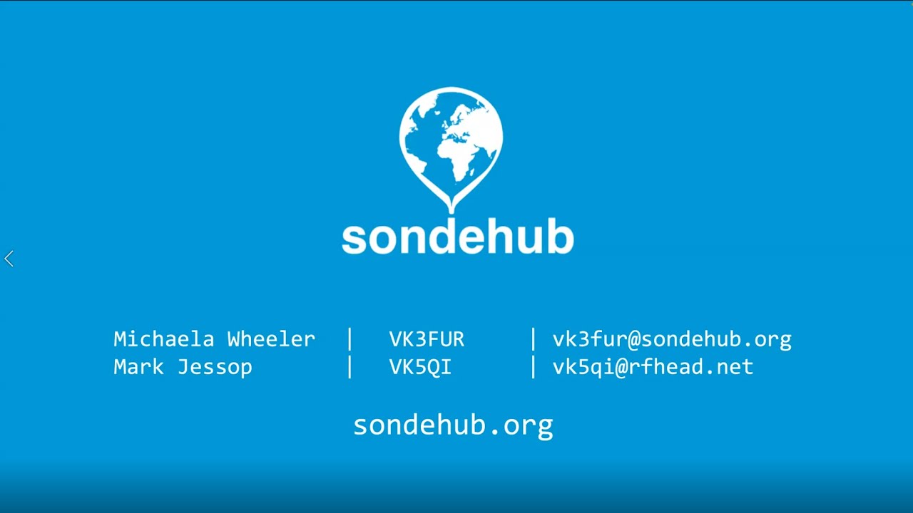 EMDRC Monthly Meeting - July 2022 - Sondehub