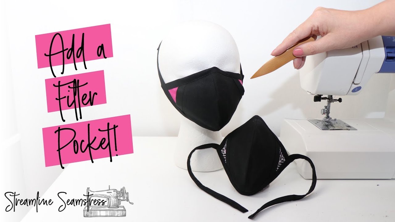 Summer Face Mask with a Filter Pocket - Best Fit!