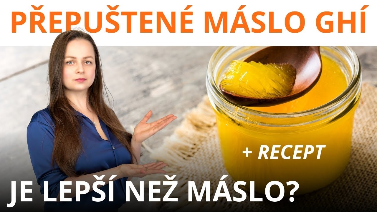 PŘEPUŠTĚNÉ MÁSLO musíte mít ve svém jídelníčku / Ghí / Recept na domácí výrobu přepuštěného másla