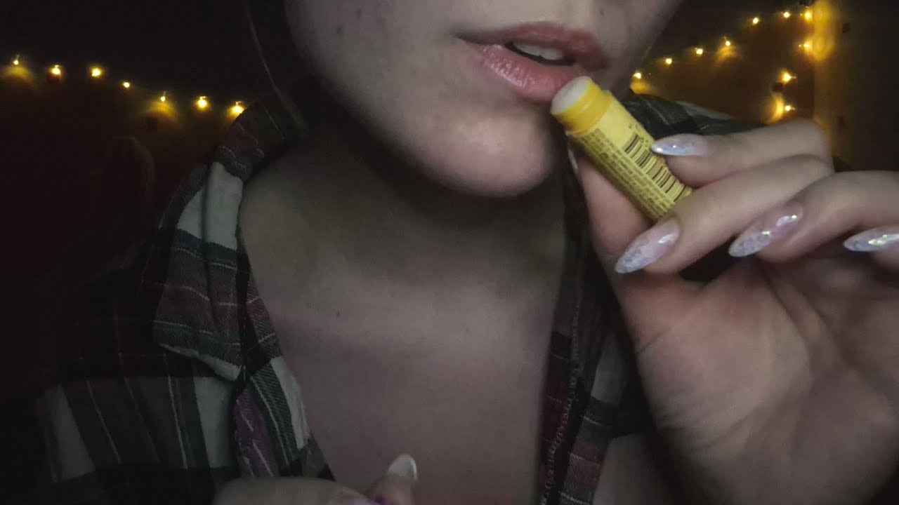 ASMR - Chapstick Application - Whisper Ramble 