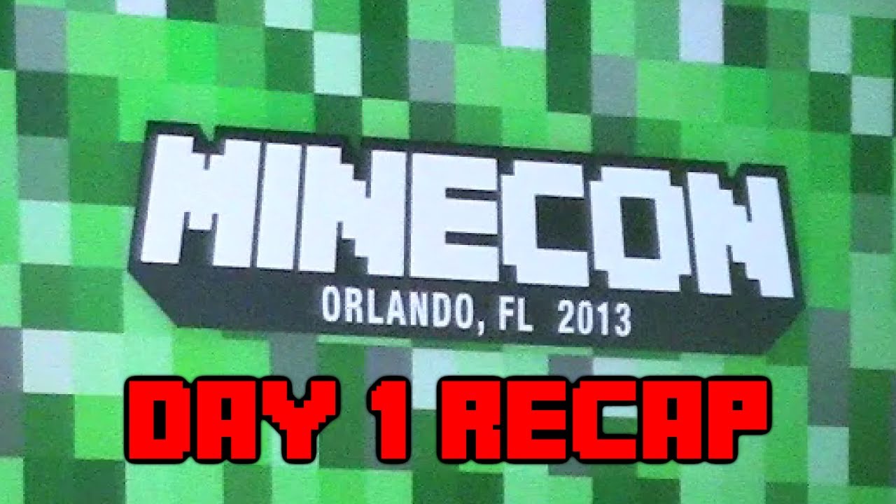 Minecraft - Minecon Day 1 Recap