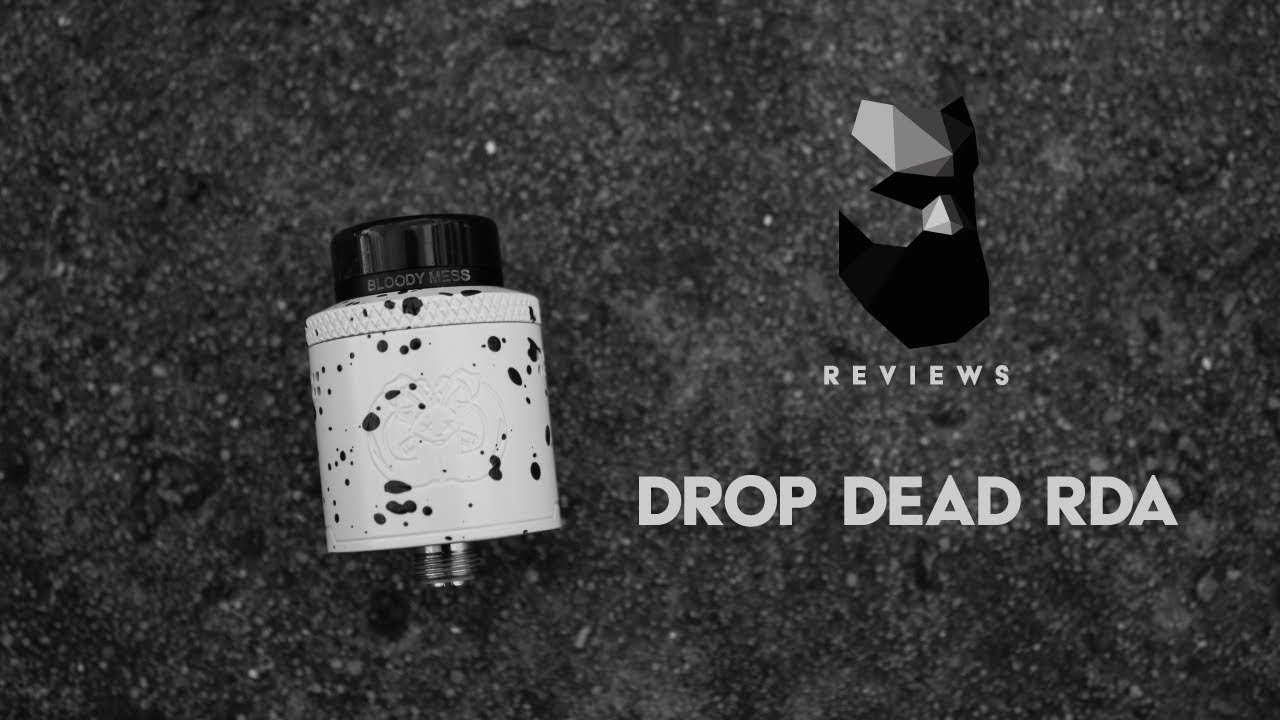 DROP DEAD RDA Bloody Mess by HELLVAPE REVIEW | Heathen & The Vapor Chronicles Collaboration Project