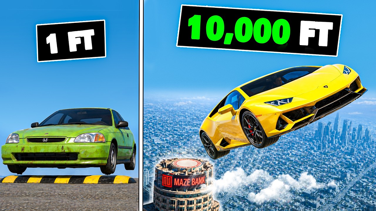 Every Time I Crash, My Car JUMPS HIGHER in GTA 5