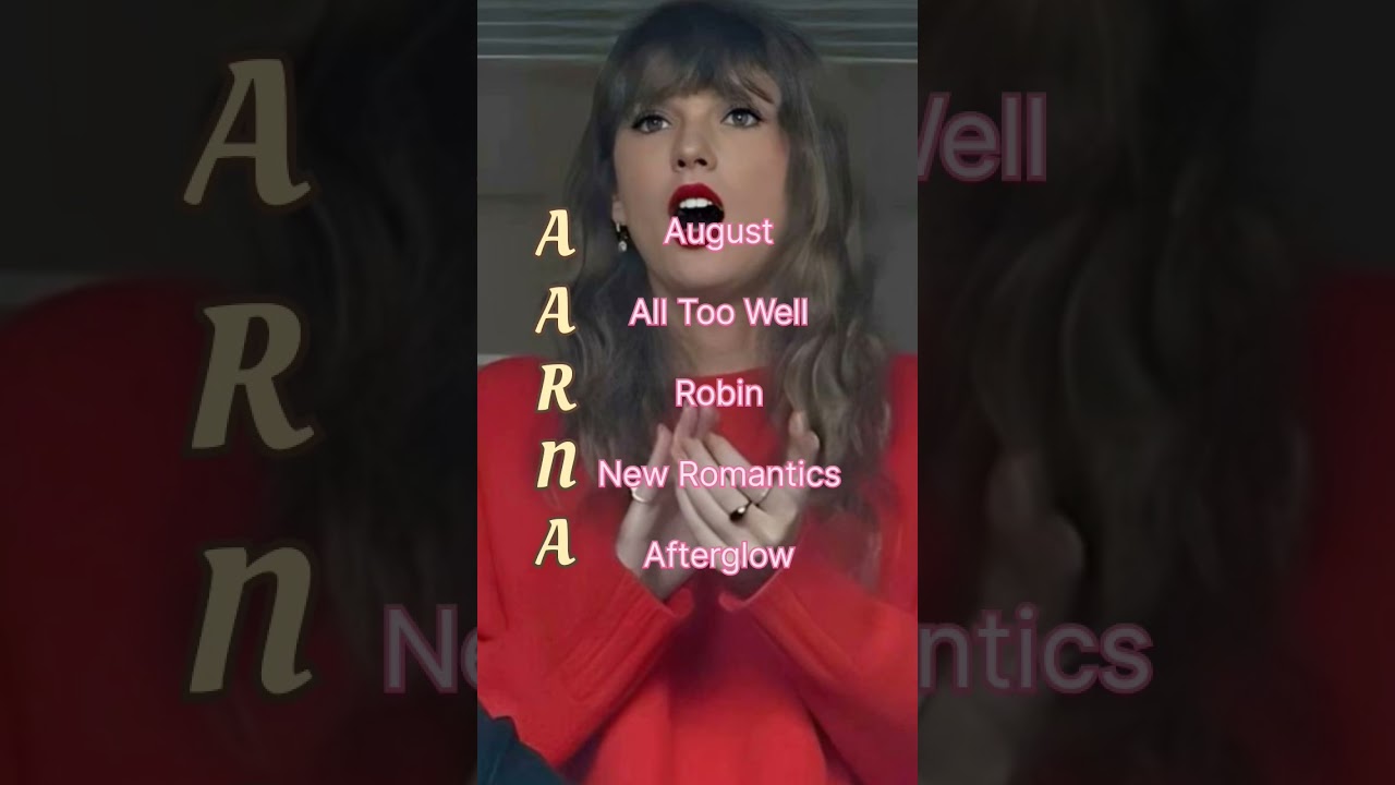 Aarna ❤️ #shorts #taylorswift #music #swifties #names #aarna