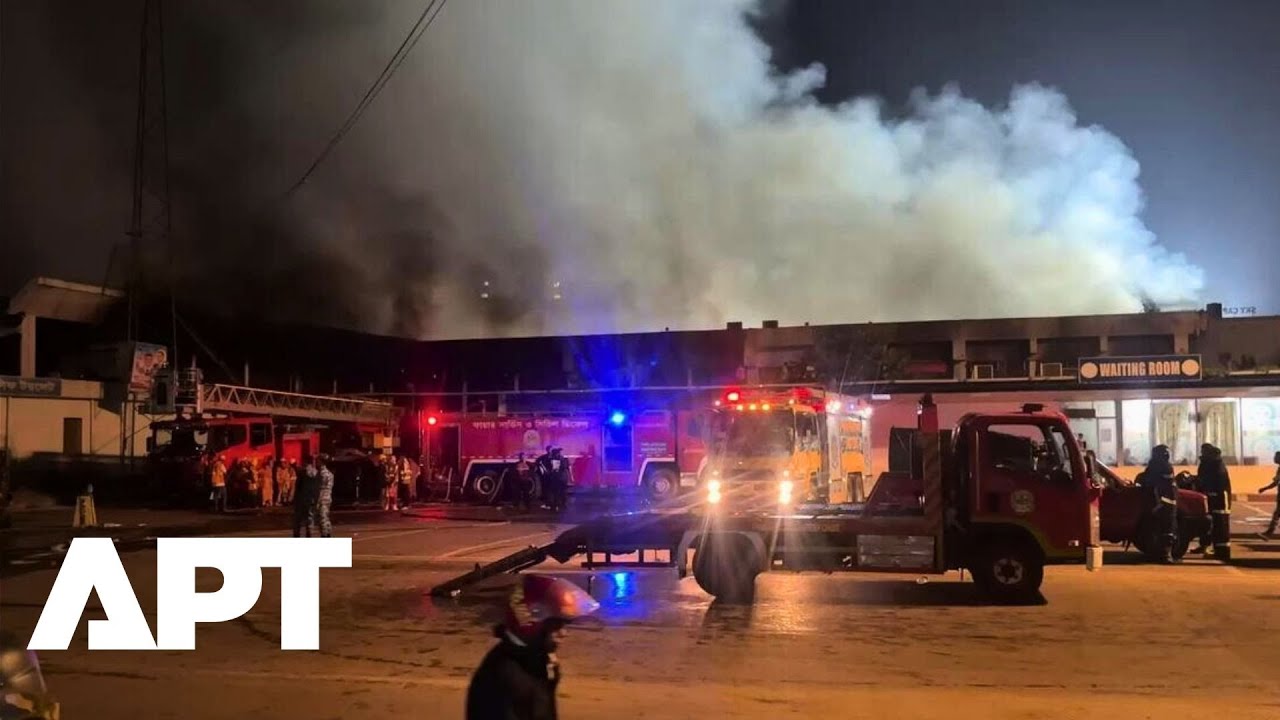 Massive Fire at Dhaka Airport | 40+ Units Battle Blaze | Smoke Blankets City | APT
