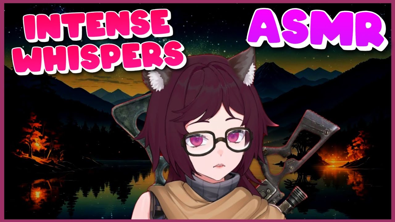 💨[ASMR]Goth VTuber INTENSE Whispers!😮&zwj;💨