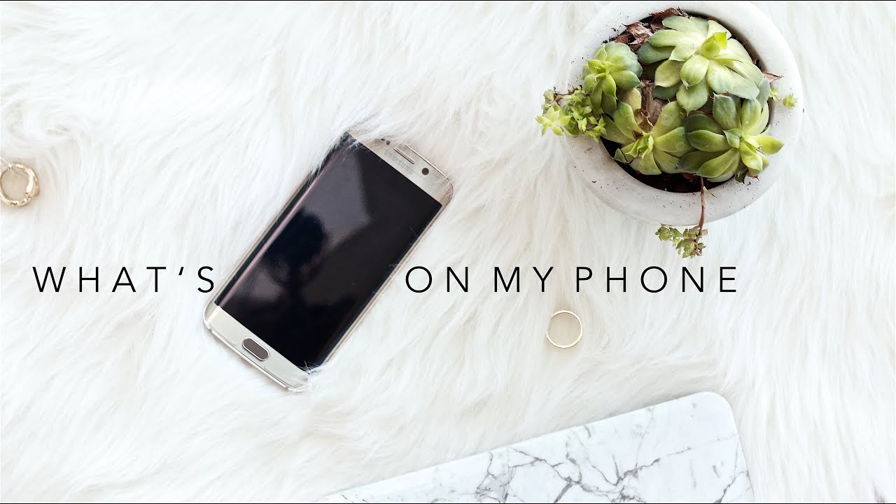 What's On My Phone 2015 - Samsung Galaxy S6 Edge