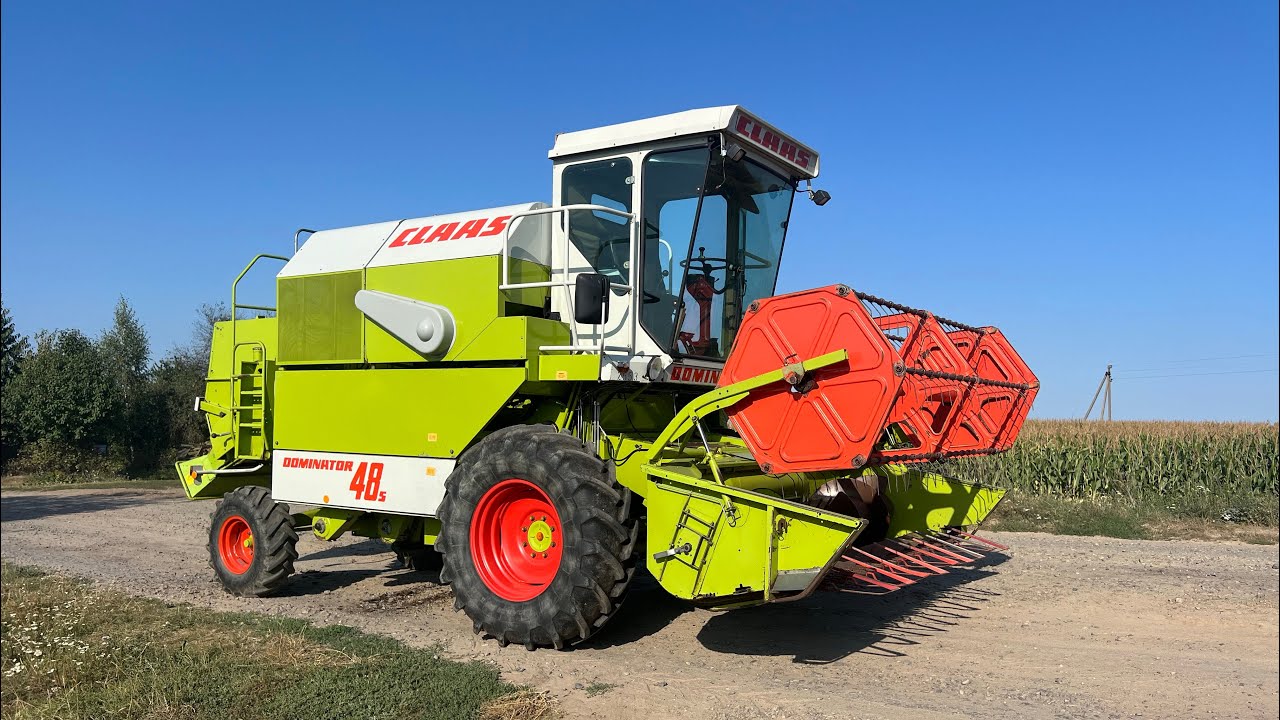 Знову свіжий апарат! Claas dominator 48s , 90рік , гідравлічна вигрузна супер стан👍👍
