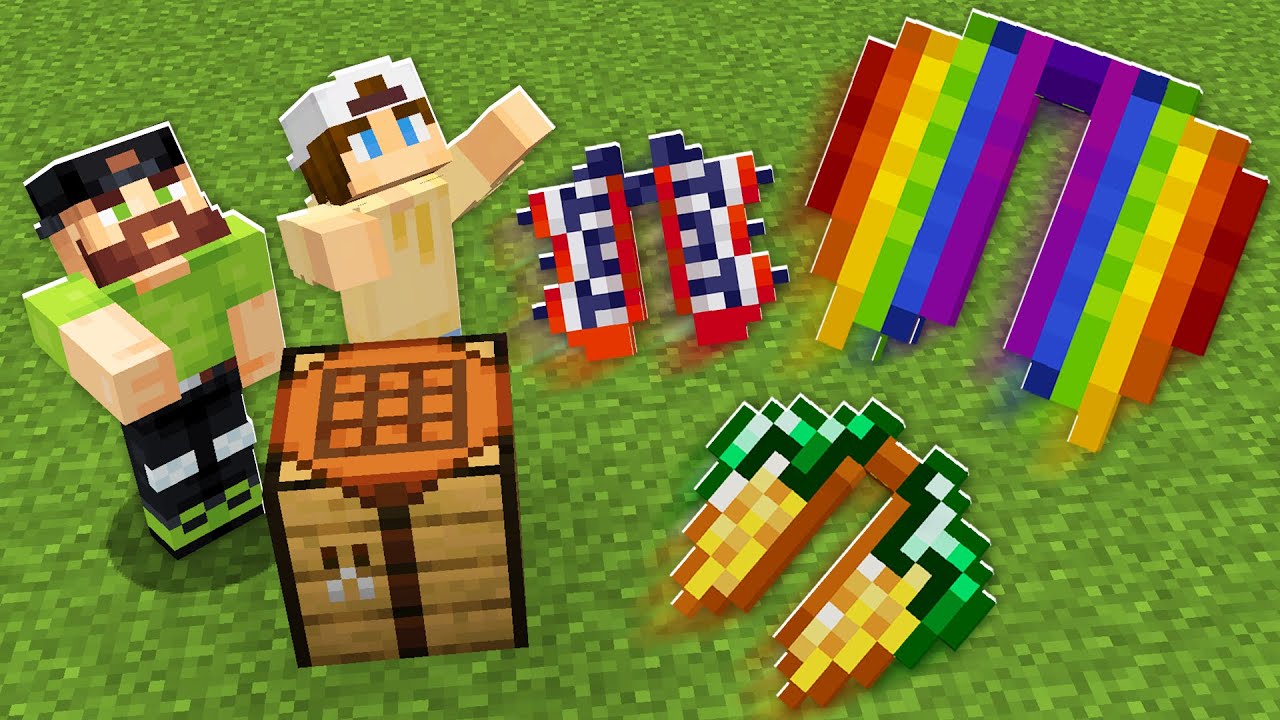 Minecraft, But You Craft Custom Elytras...