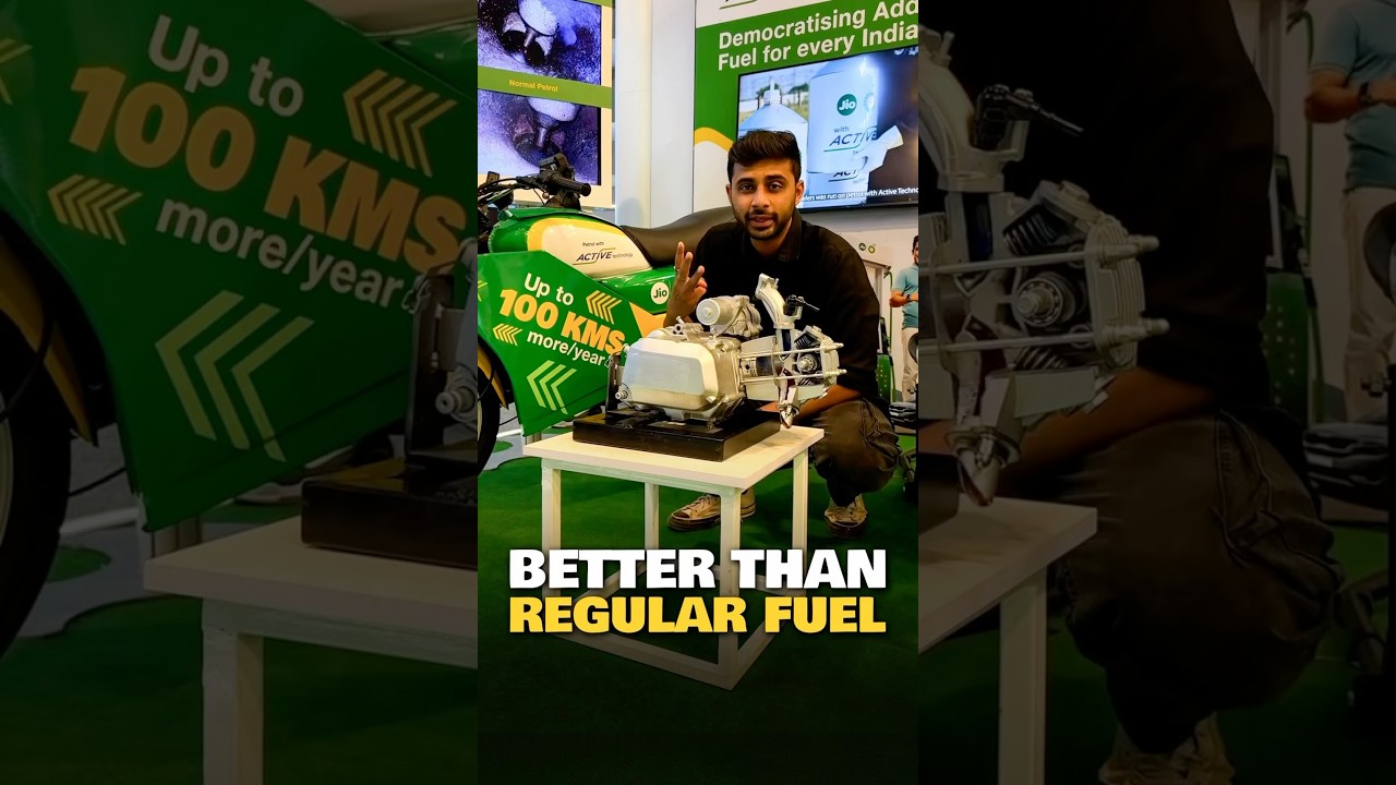 Same price. Better fuel. More mileage. #PowerDrift #Jiobp #IEW #Fuel #mobility