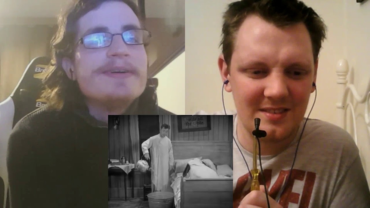 Reaction Video - Laurel and Hardy They Go Boom