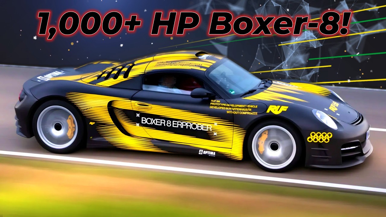 RUF Boxer 8 мощностью 1000+ л.с. &mdash; Porsche, который они так и не создали