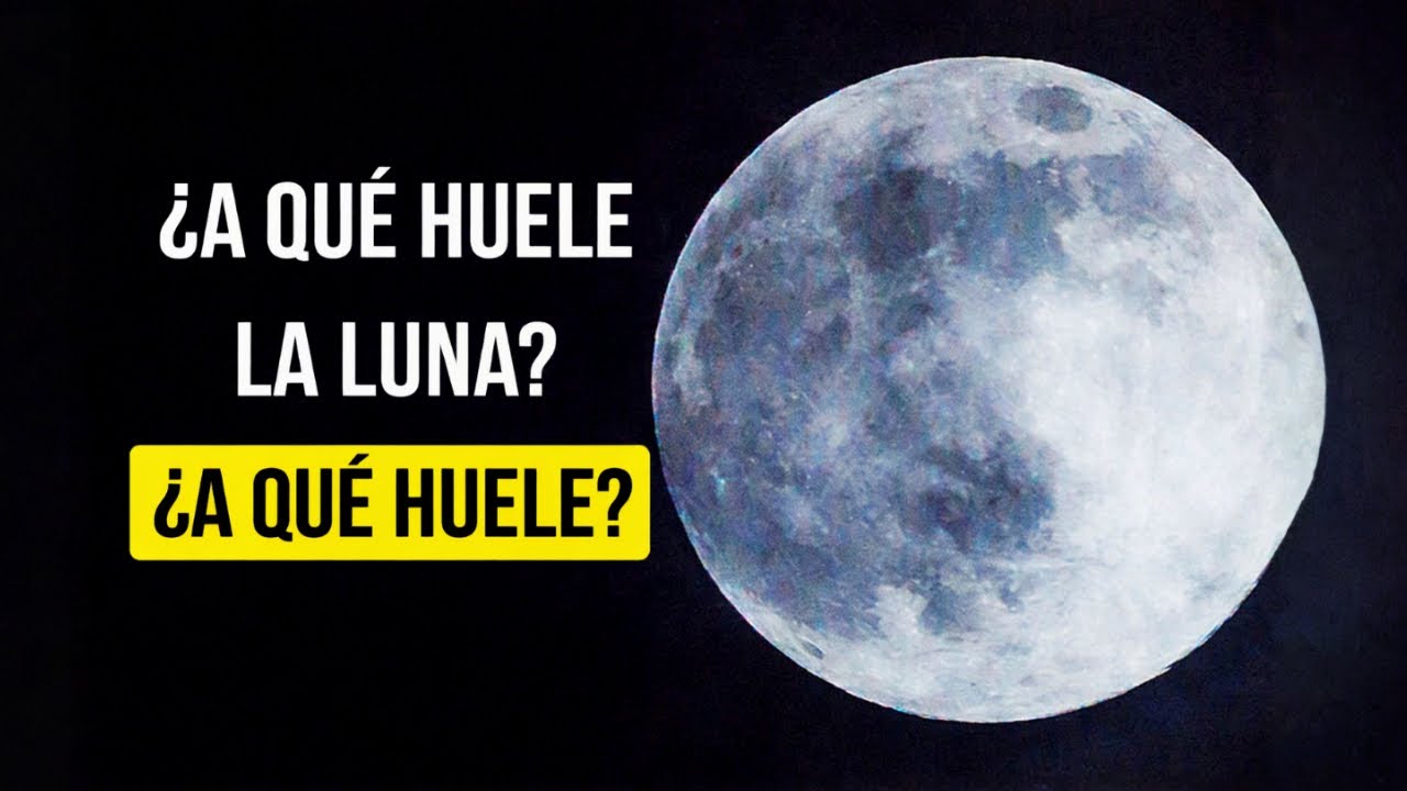 ¿Tiene la Luna su propio olor?