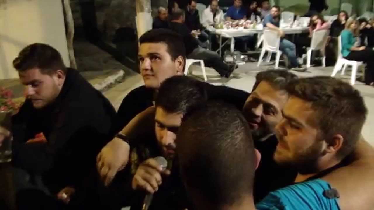Καπνιστός Γιώργος - Μαύρος - Μαντινάδες στις Κορφές - Πολιτιστικός Σύλλογος Κορφών
