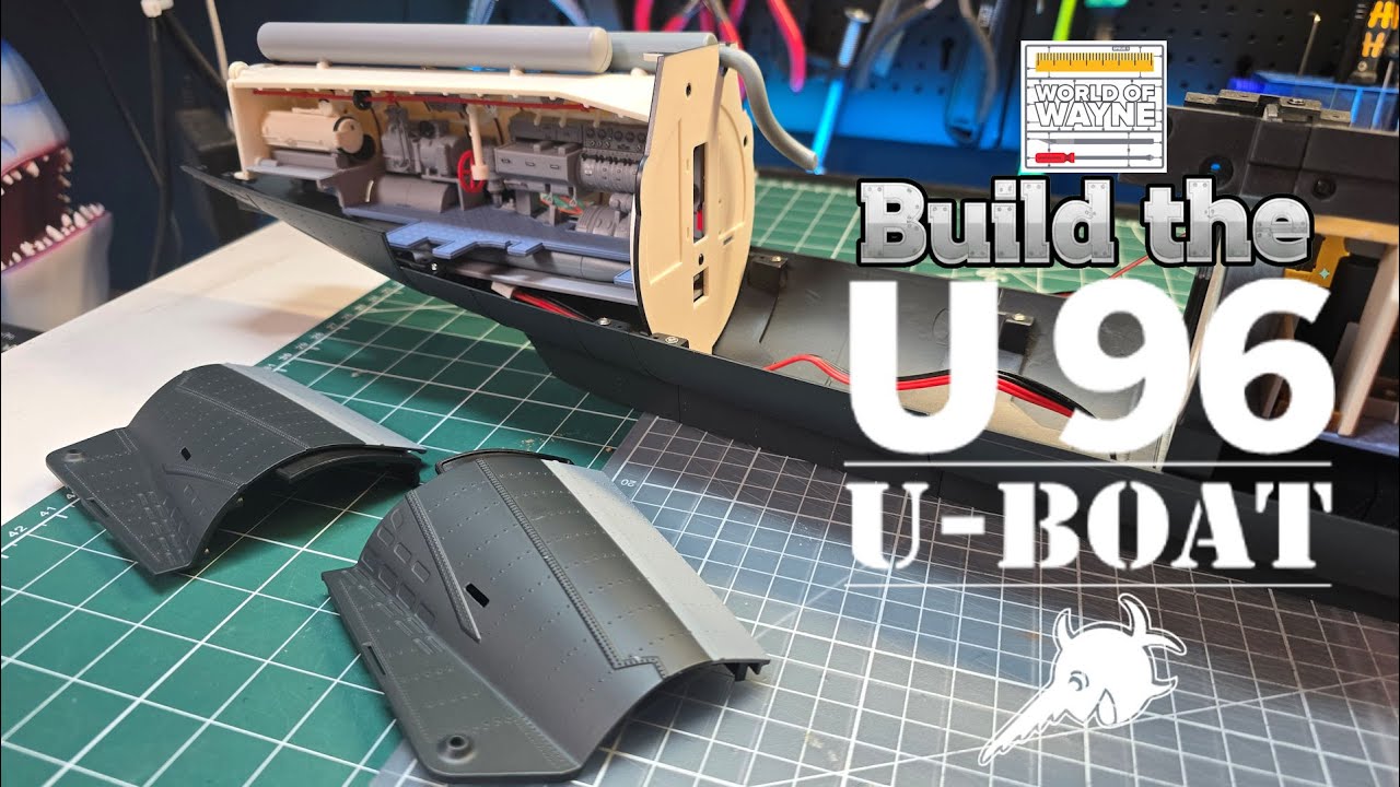 Создание легендарной подводной лодки U-96: Этапы 97–100 | Hachette Partworks ⚓️🚢