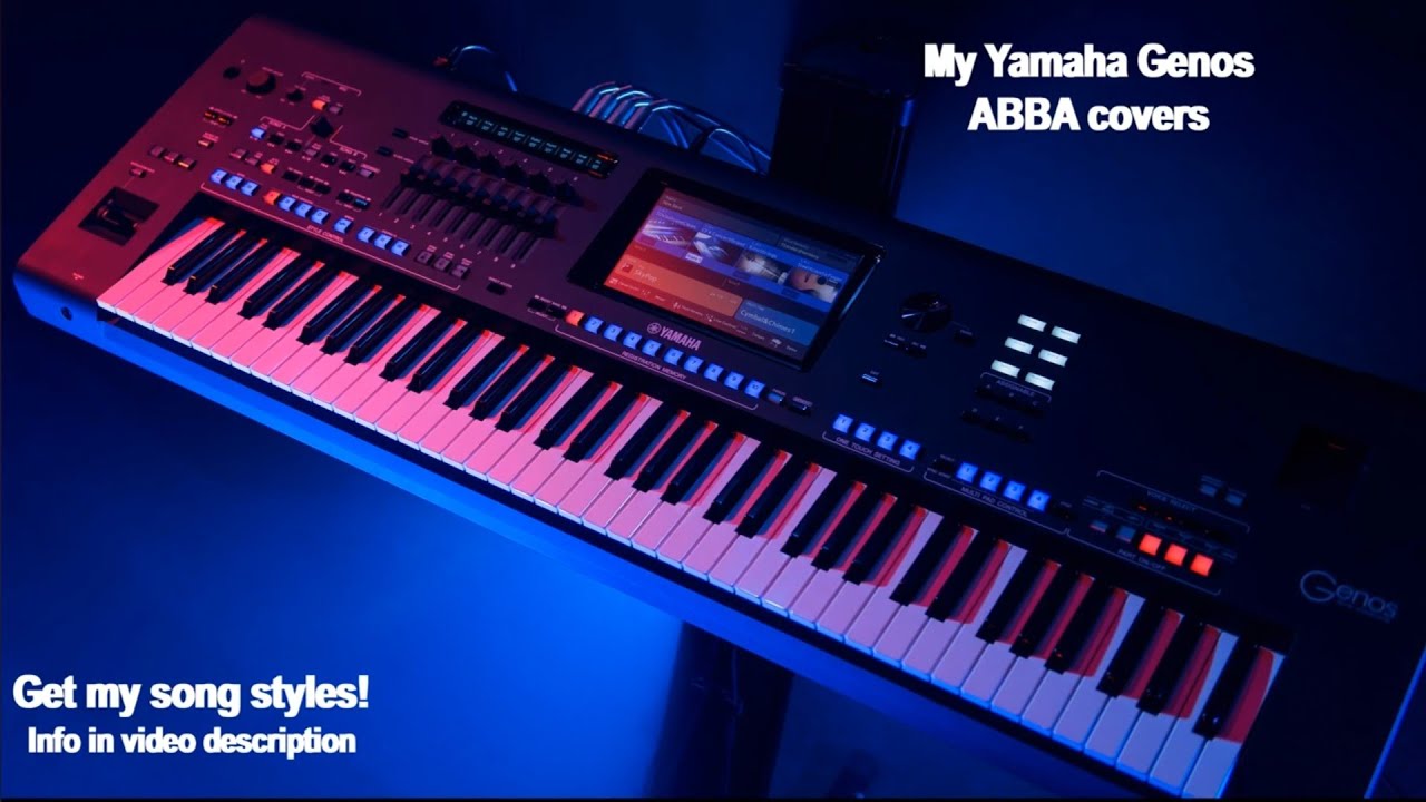 Beautiful Yamaha Genos ABBA covers and styles