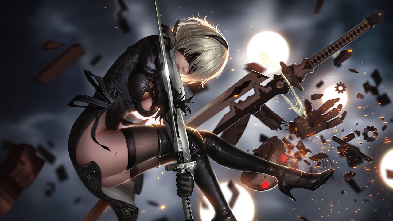 NIER AUTOMATA : 2B COMBOS COMPILATION