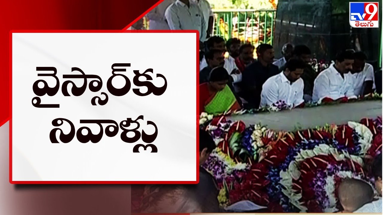 AP CM YS Jagan to pay tributes at YSR Ghat today - Local to Global | TV9