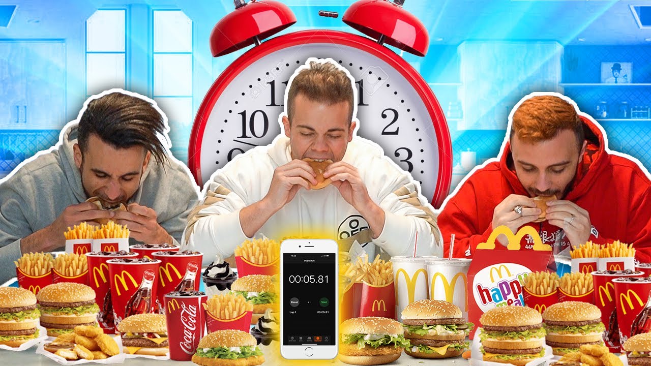 🍔🍟 MANGIAMO MC DONALD'S nel MINOR TEMPO POSSIBILE!!! w/Elites
