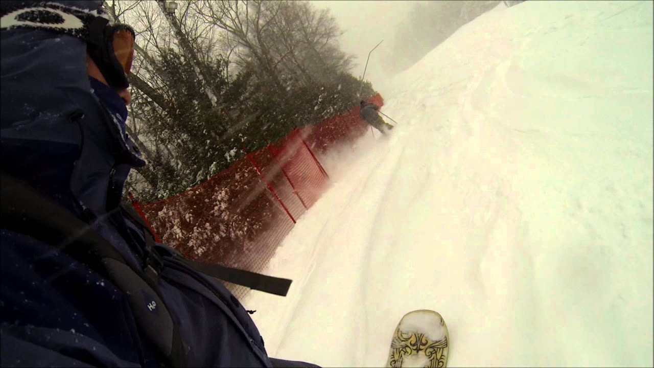 Winter Storm Pax At Ski Sundown New Hartford CT.