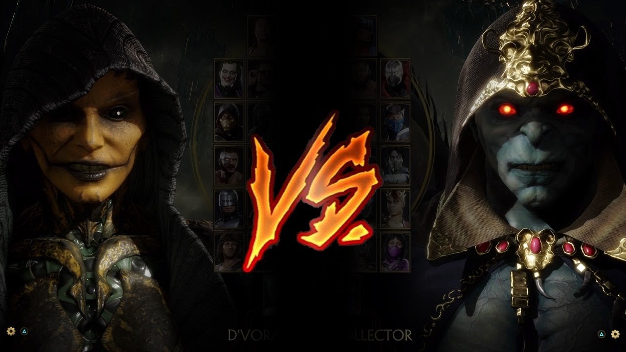 Mortal Kombat 11 - D'Vorah Vs. Kollector (VERY HARD)