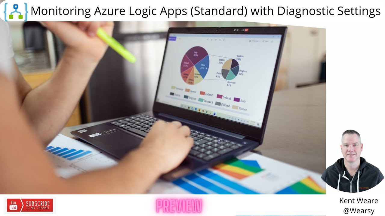 173: Мониторинг приложений Azure Logic (стандартный) с настройками диагностики (предварительная в...