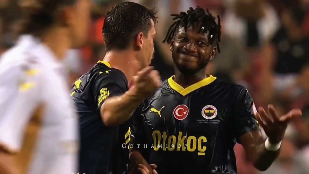 Fred'in Fenerbahçe formasıyla ilk maçı × Samsunspor