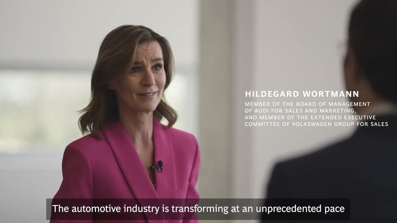 BCG meets Hildegard Wortmann from the Volkswagen Group - IAA MOBILITY 2023