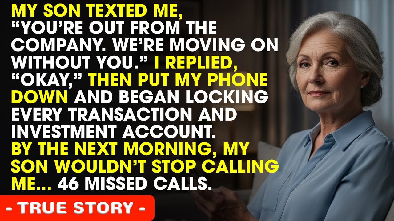 My Son Texted Me: “Don’t Come Back” — By Morning, 46 Missed Calls And They Lost Everything