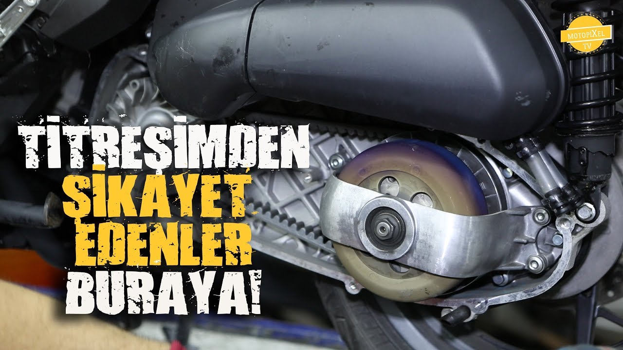 Scooter titreşimi çözülebilir mi?